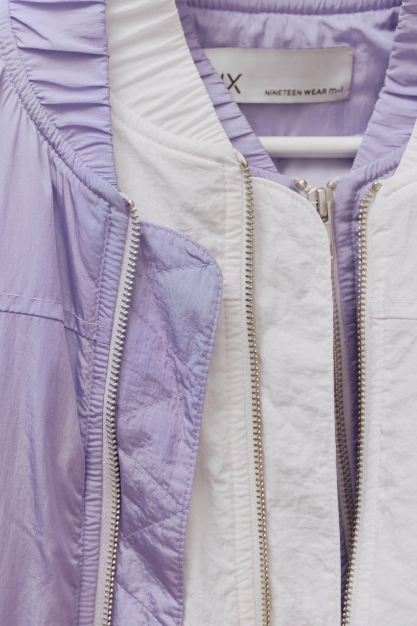 Сиреневый бомбер Vivie NINETEEN