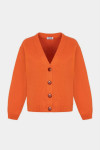 Оранжевый кардиган O.TAJE 