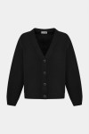 Чёрный кардиган O.TAJE