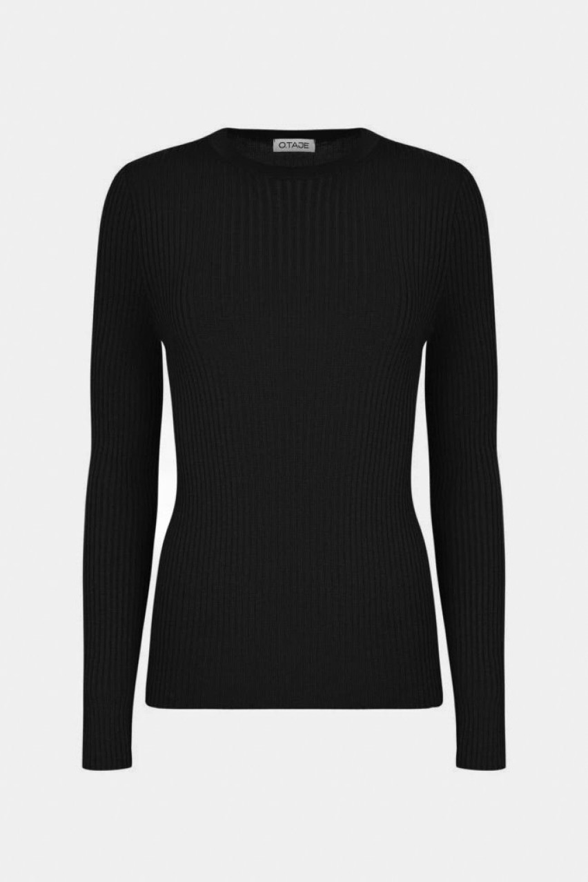 Чёрный джемпер O.TAJE