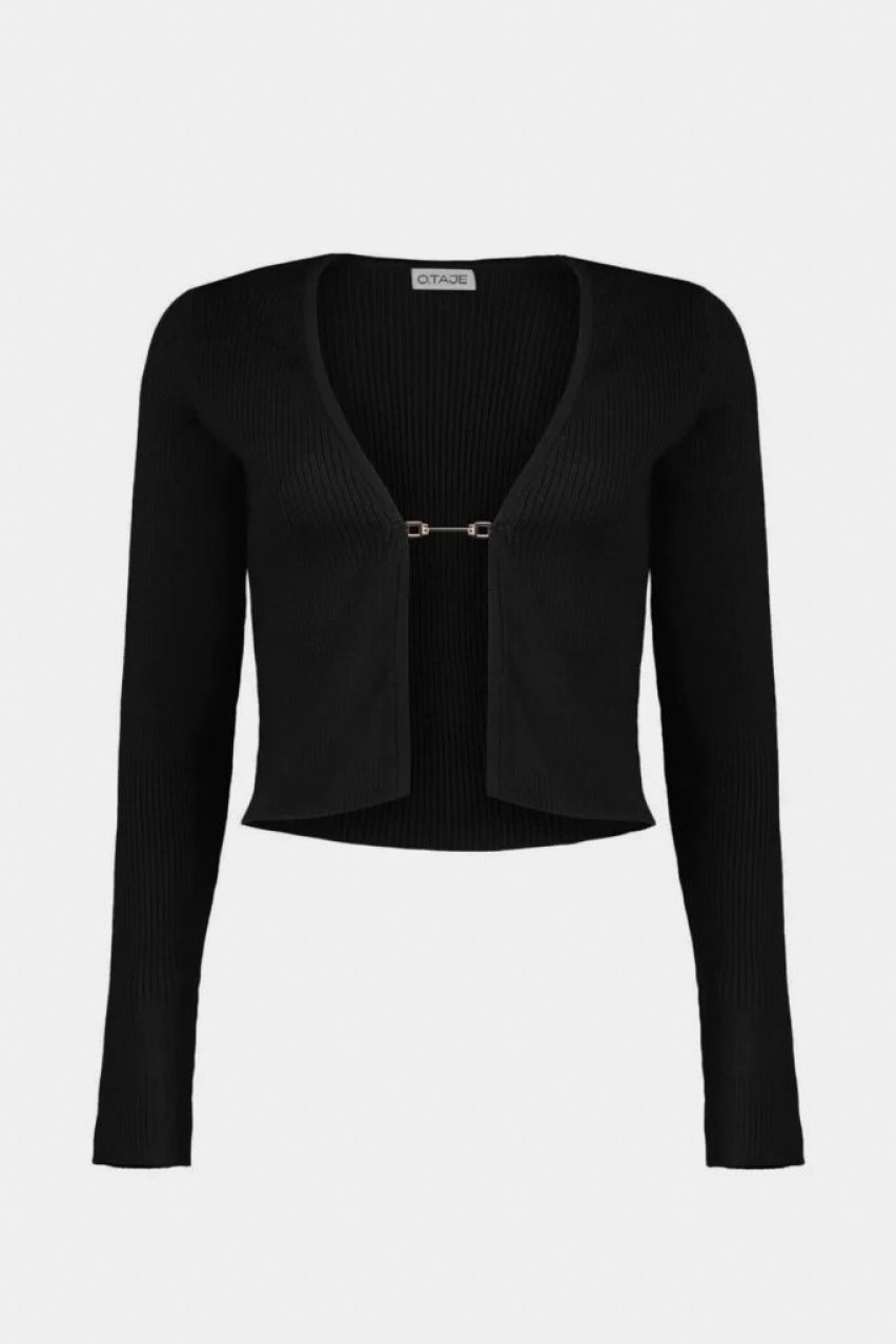 Чёрный кардиган O.TAJE
