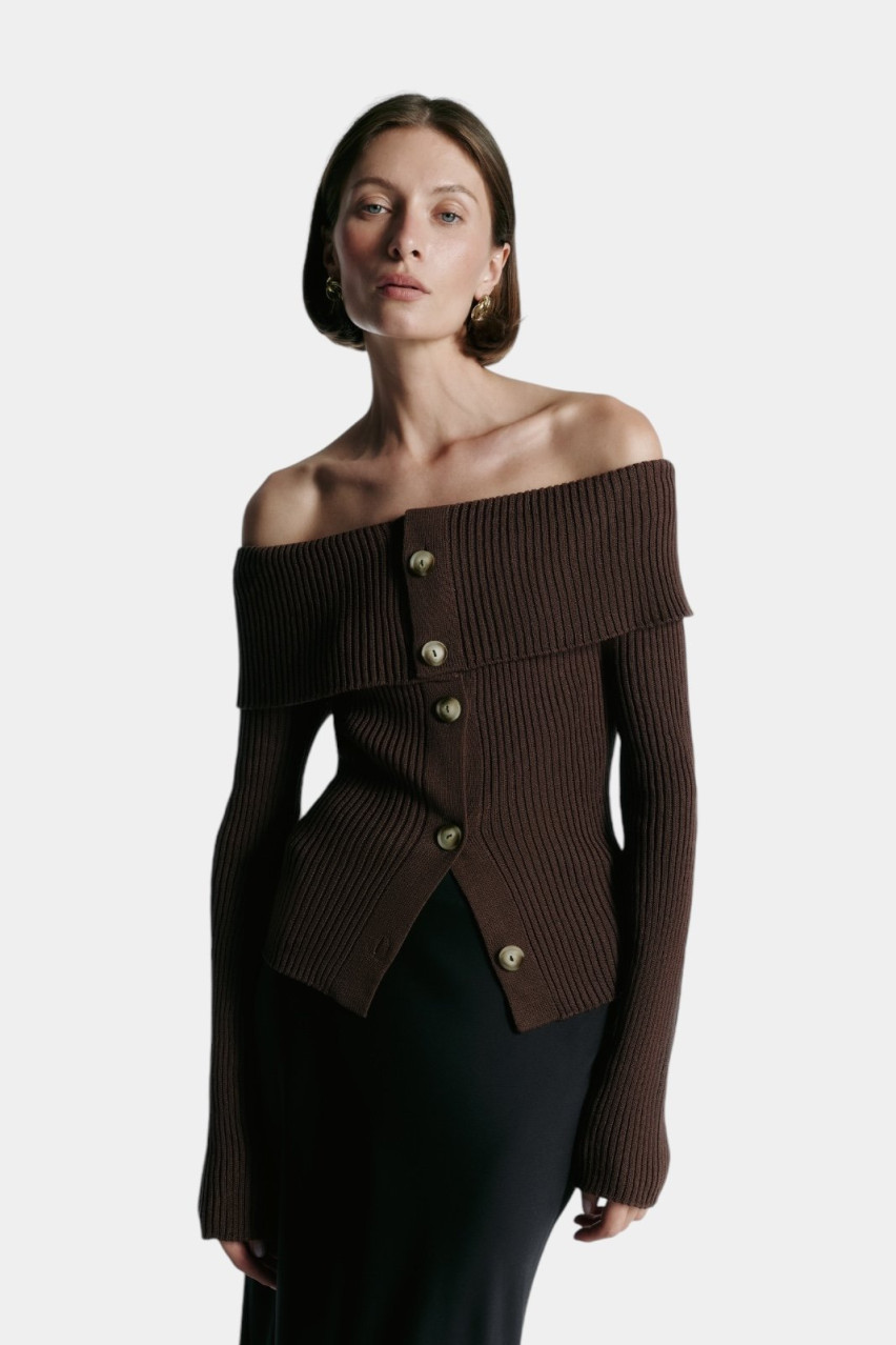 Шоколадний джемпер Ginger O.TAJE