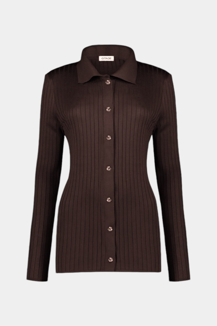 Шоколадная рубашка Bridget O.TAJE