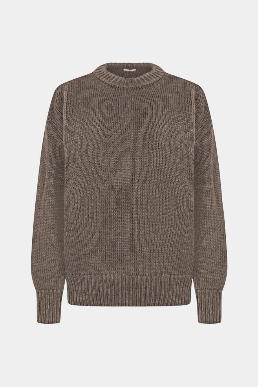 Сіро-коричневий светр Alva O.TAJE