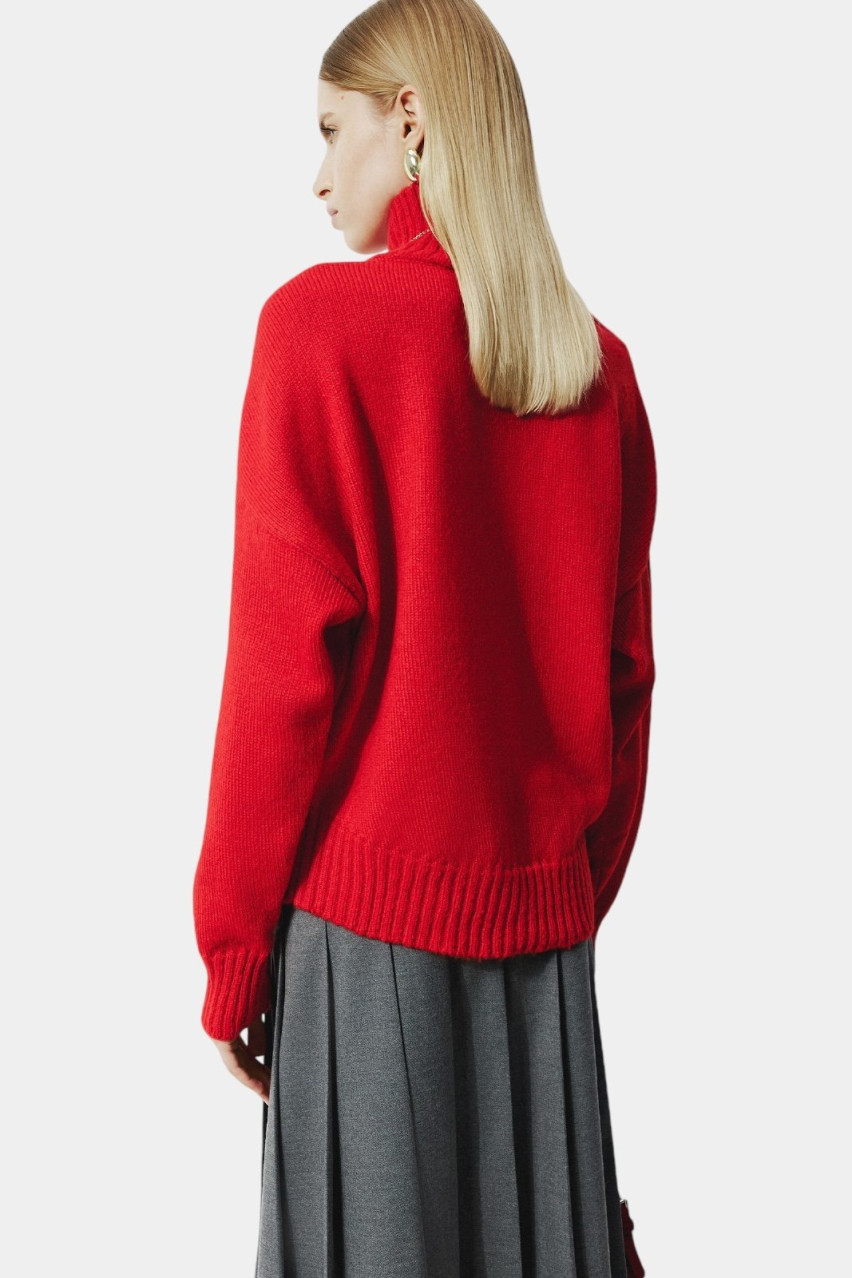 Червоний светр Freya O.TAJE