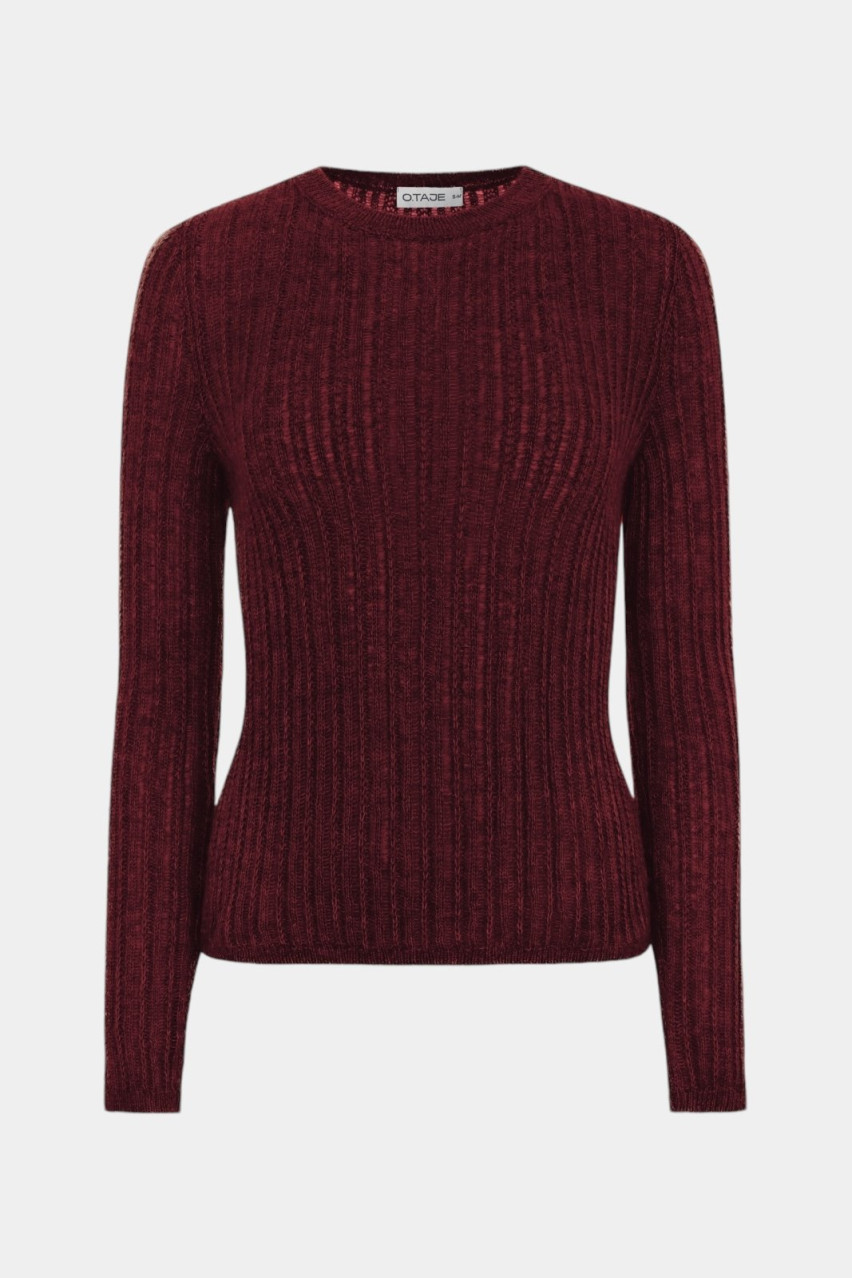 Бордовый джемпер Melody O.TAJE