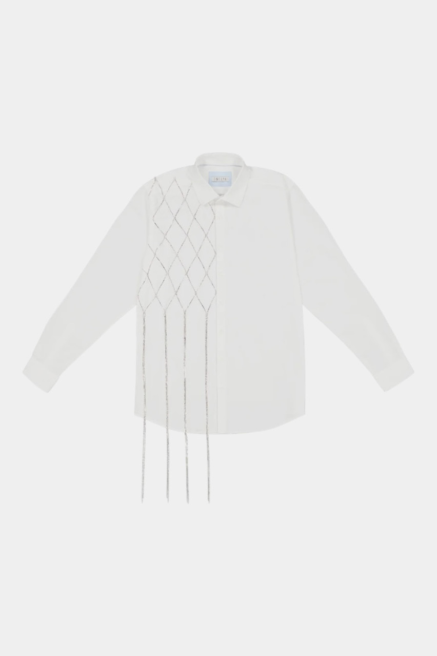 Белая рубашка Redesigned Shirt 19 Omelia