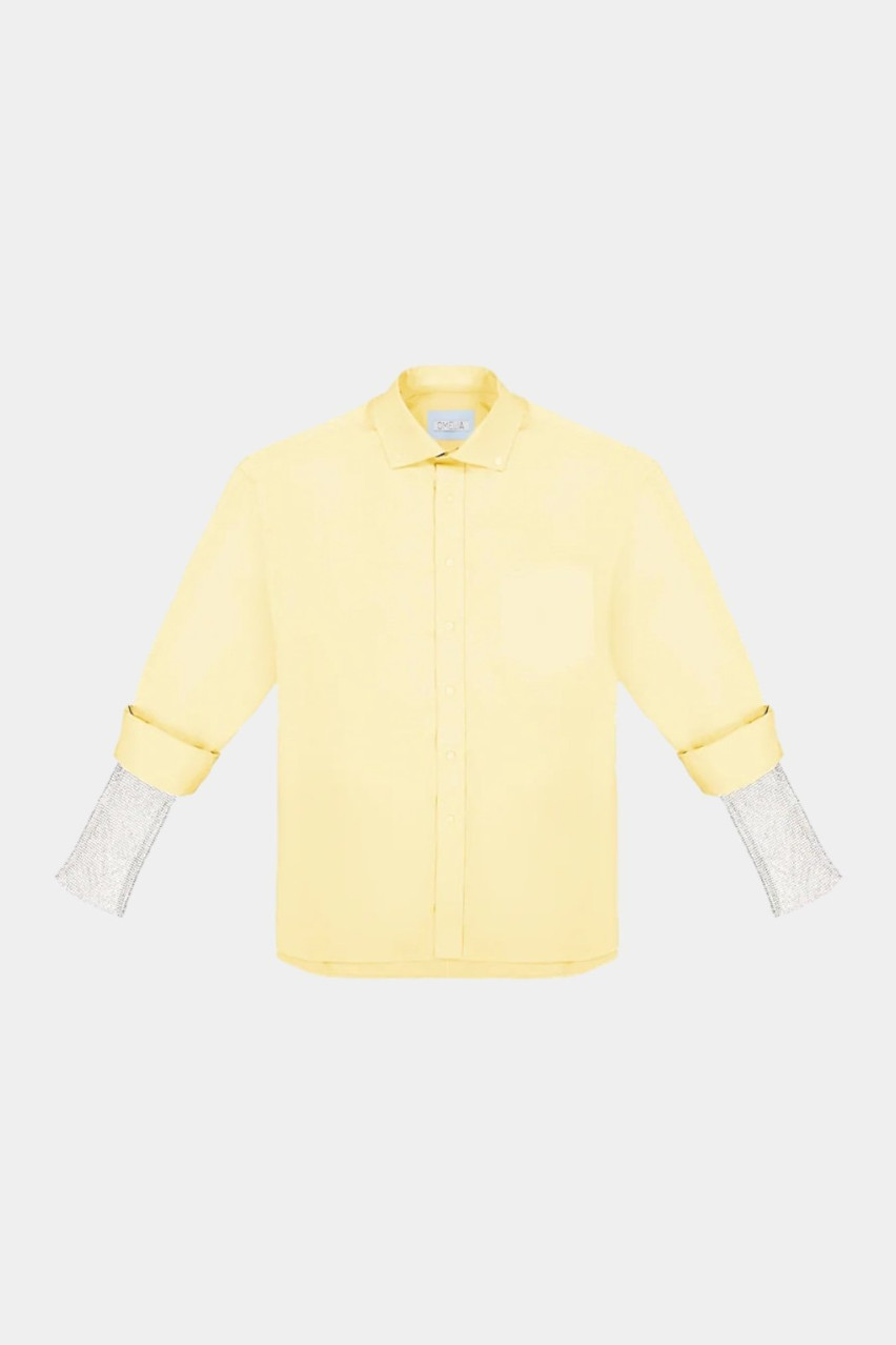 Жёлтая рубашка Redesigned Shirt 22 Omelia