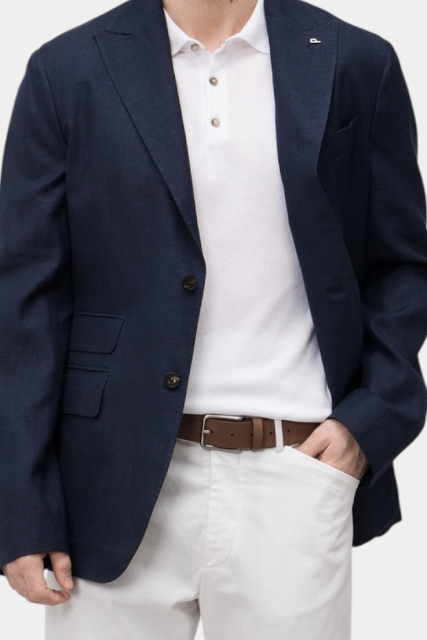 Коричневий ремінь з нубукової шкіри R72026C0-CC510-954 Peserico