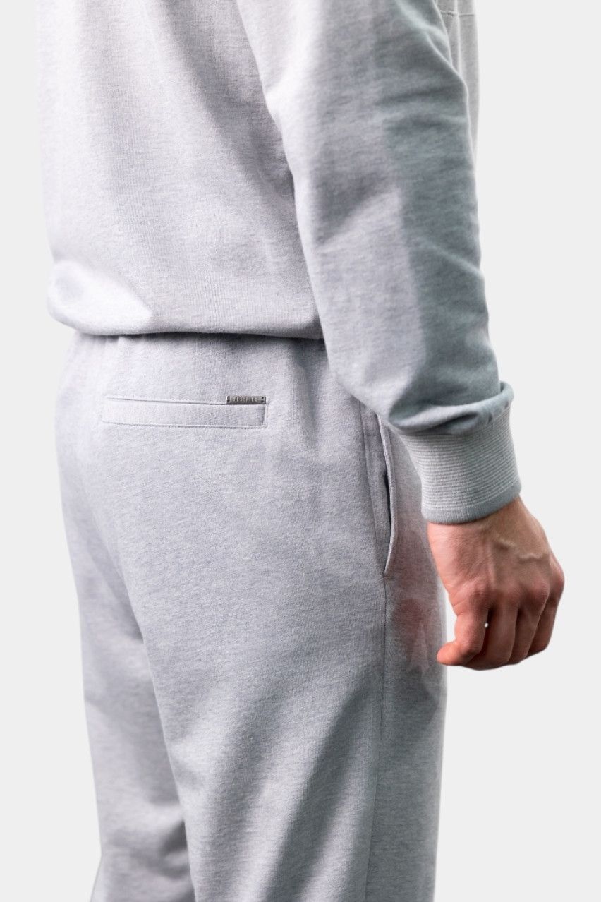 Серый спортивный костюм из мягкого хлопка R57000J0-A0074-A70, R54157J00N-00074-970 Peserico