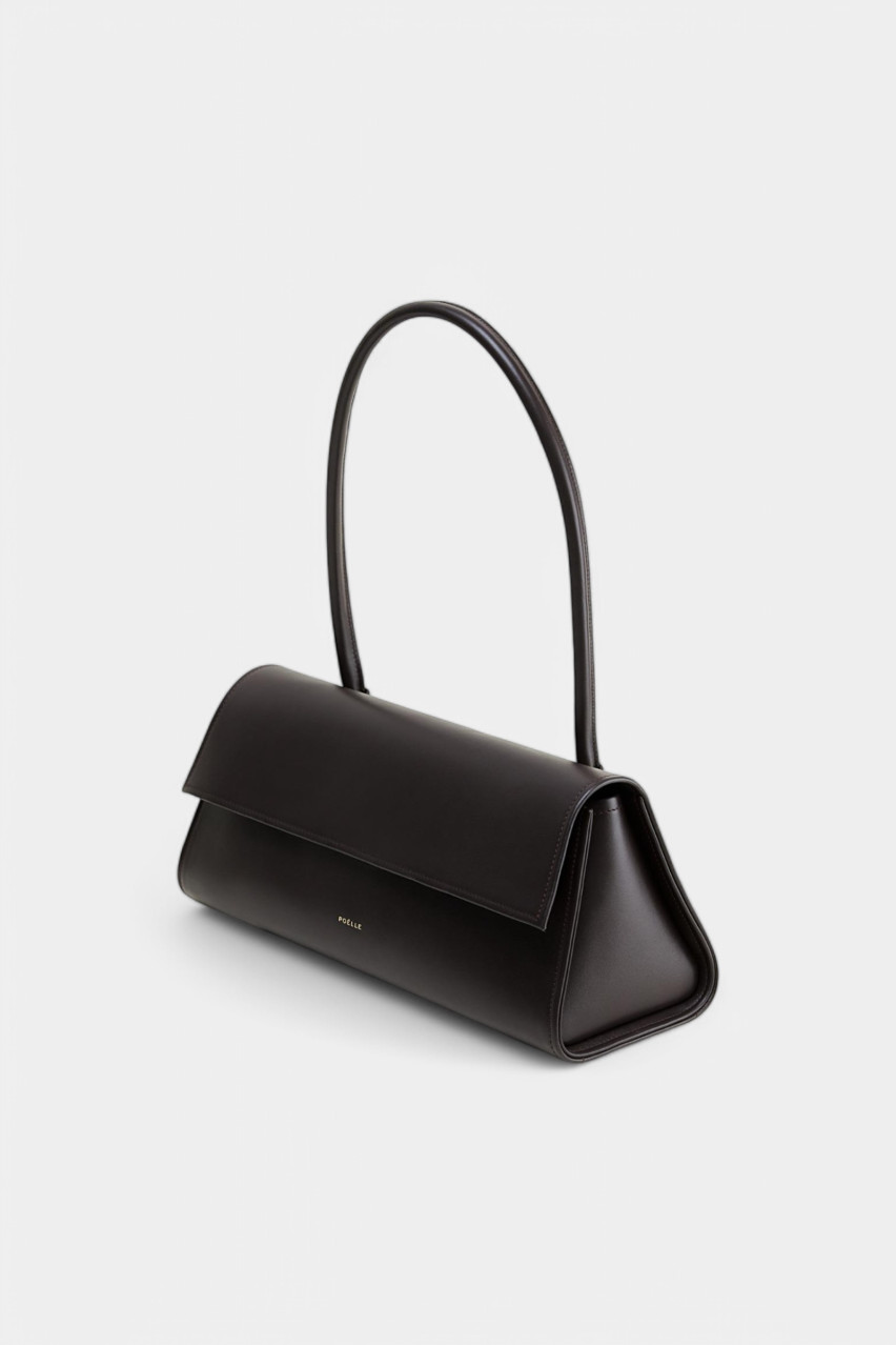 Коричневая сумка Untitled UTD-02 Poelle (золотая фурнитура)