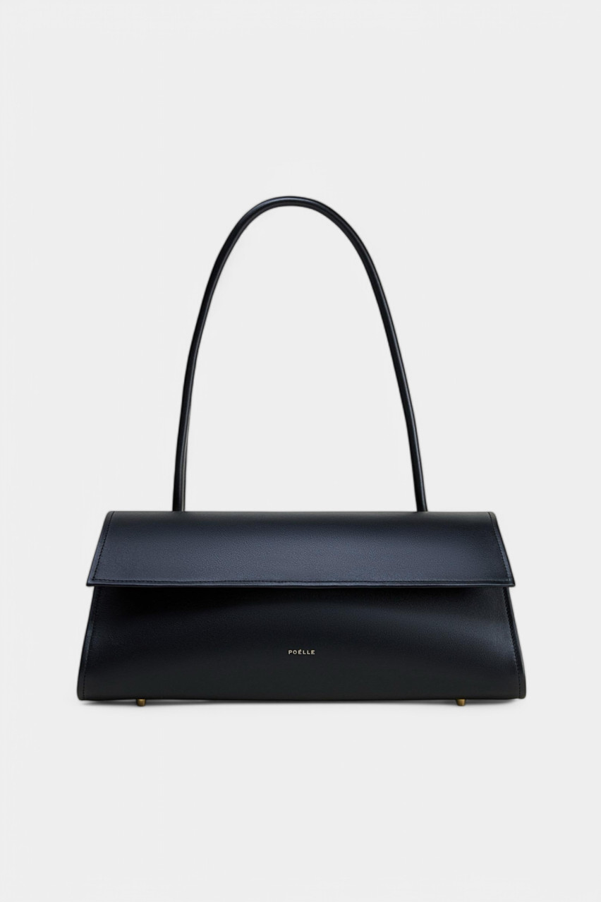 Чорна сумка Untitled UTD-01 Poelle (золота фурнітура)