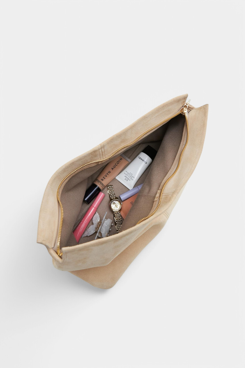 Молочний клатч Elza EC-04 Poelle (золота фурнітура)