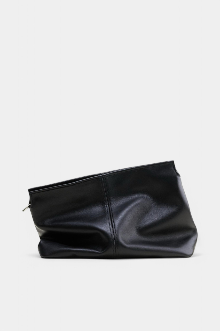 Чорний клатч Elza EC-01 Poelle (золота фурнітура)