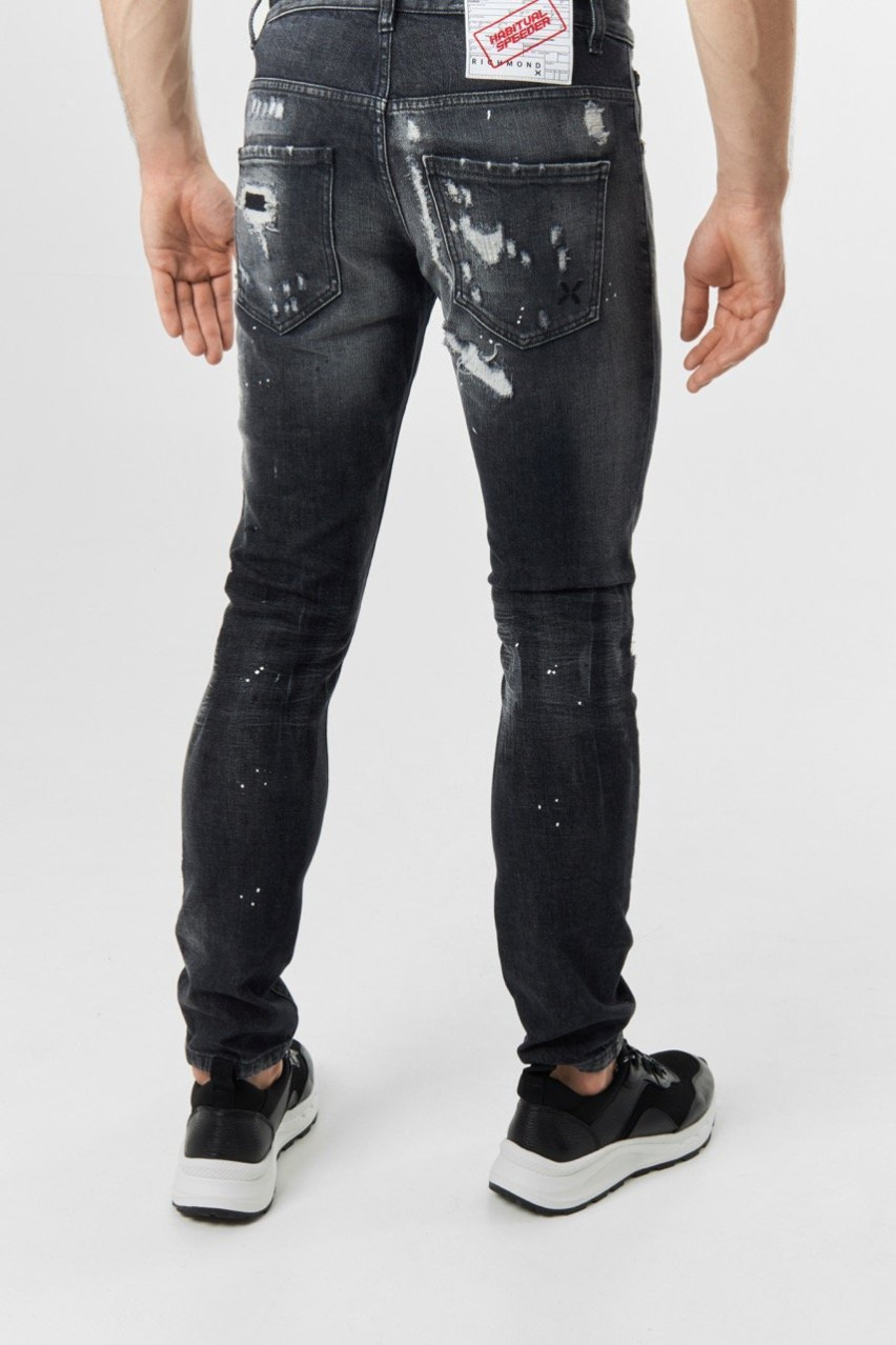 Сірі джинси з розрізами Richmond X