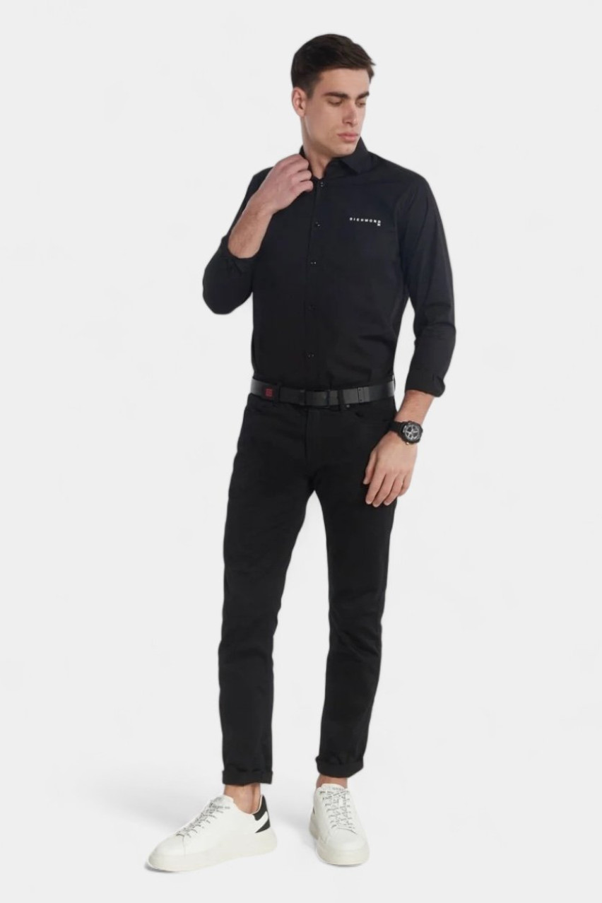 Чорна сорочка Liddo Richmond X