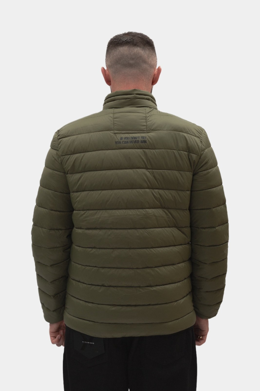 Хакі пуховик Oliaf Richmond X