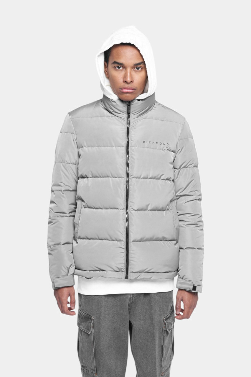 Серый пуховик Wury UMA24192PI Richmond X