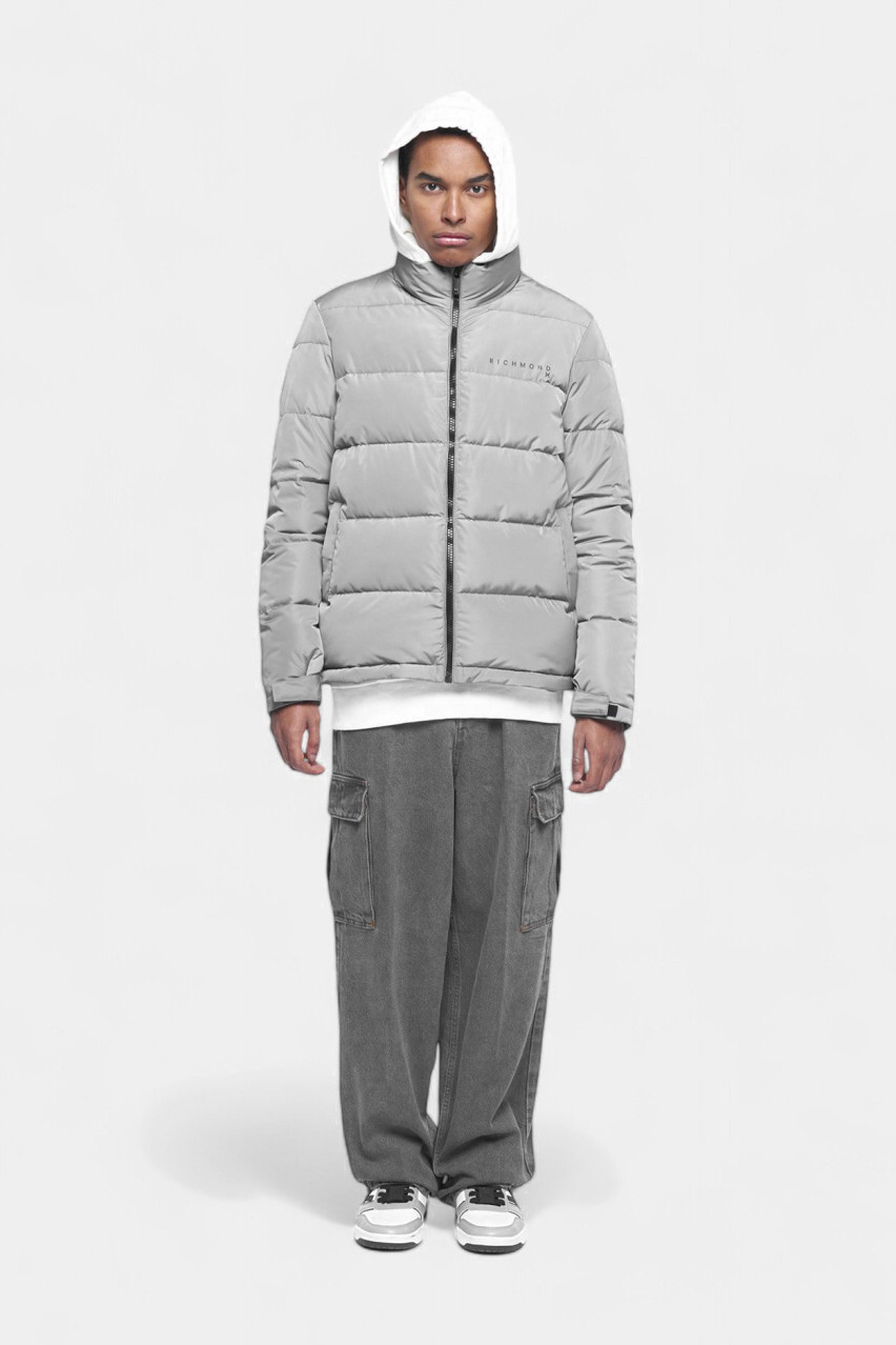 Серый пуховик Wury UMA24192PI Richmond X