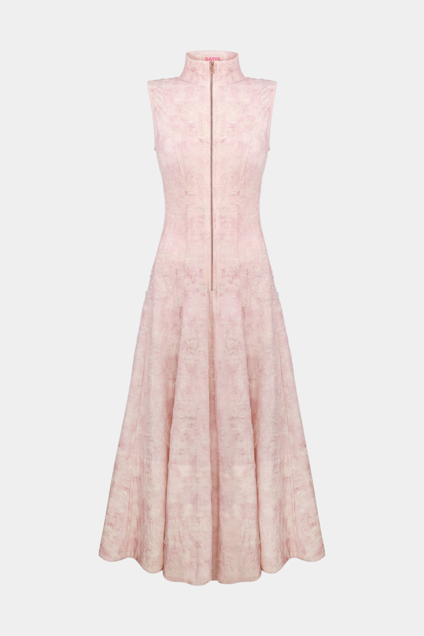 Розовое платье-годе SS1637 SAYYA