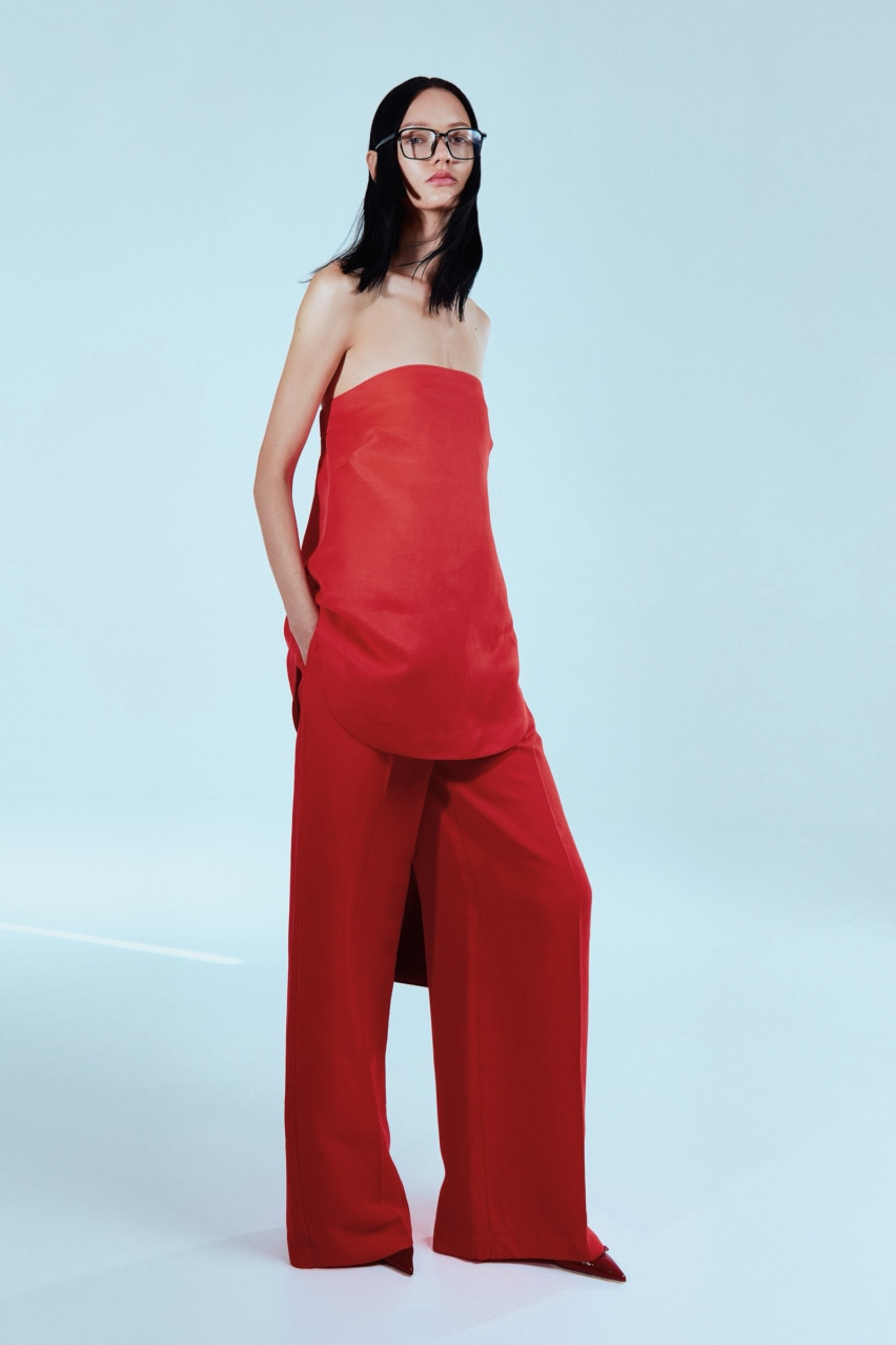 Червоний топ Скарлетт SS1621 SAYYA