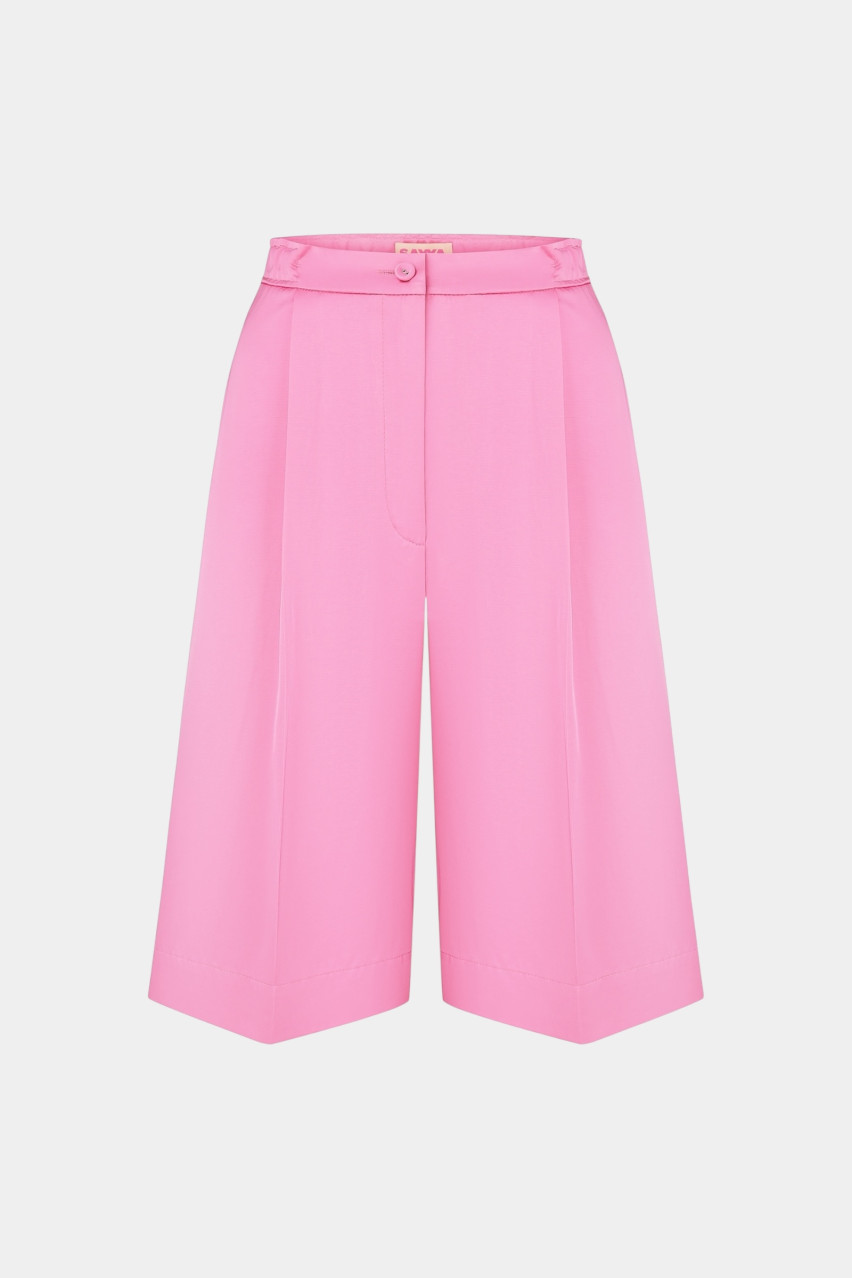 Розовые шорты-бермуды SS1596 SAYYA