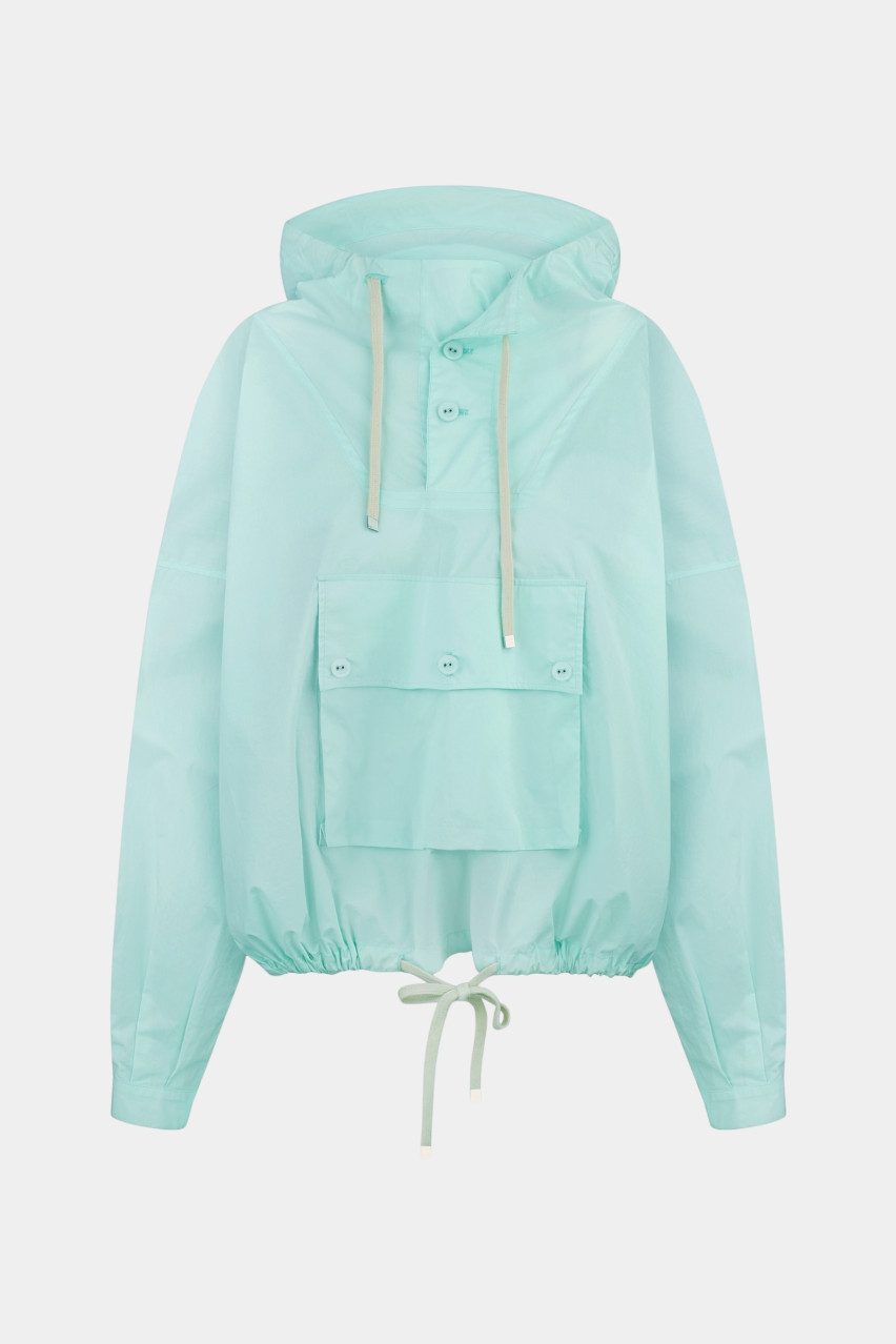 Мятная куртка-анорак SS1615 SAYYA