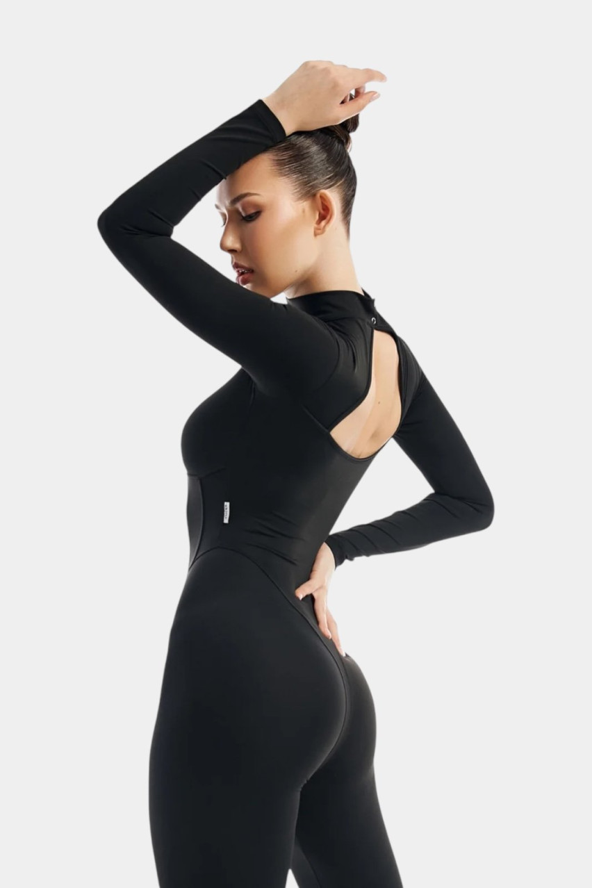 Черный комбинезон Joint 2.0 SKINZ