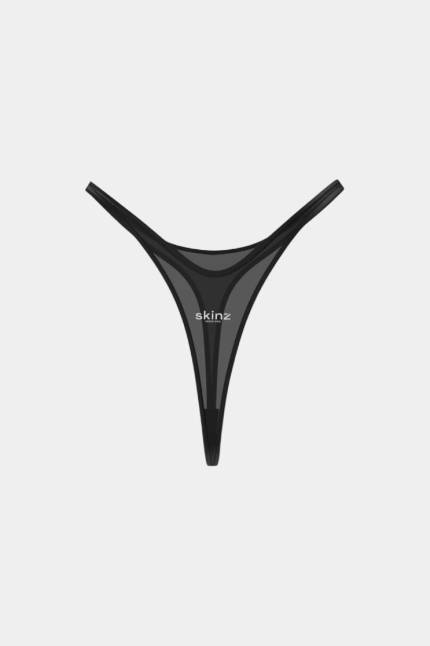 Набор черных стрингов Baby 2.0 SKINZ