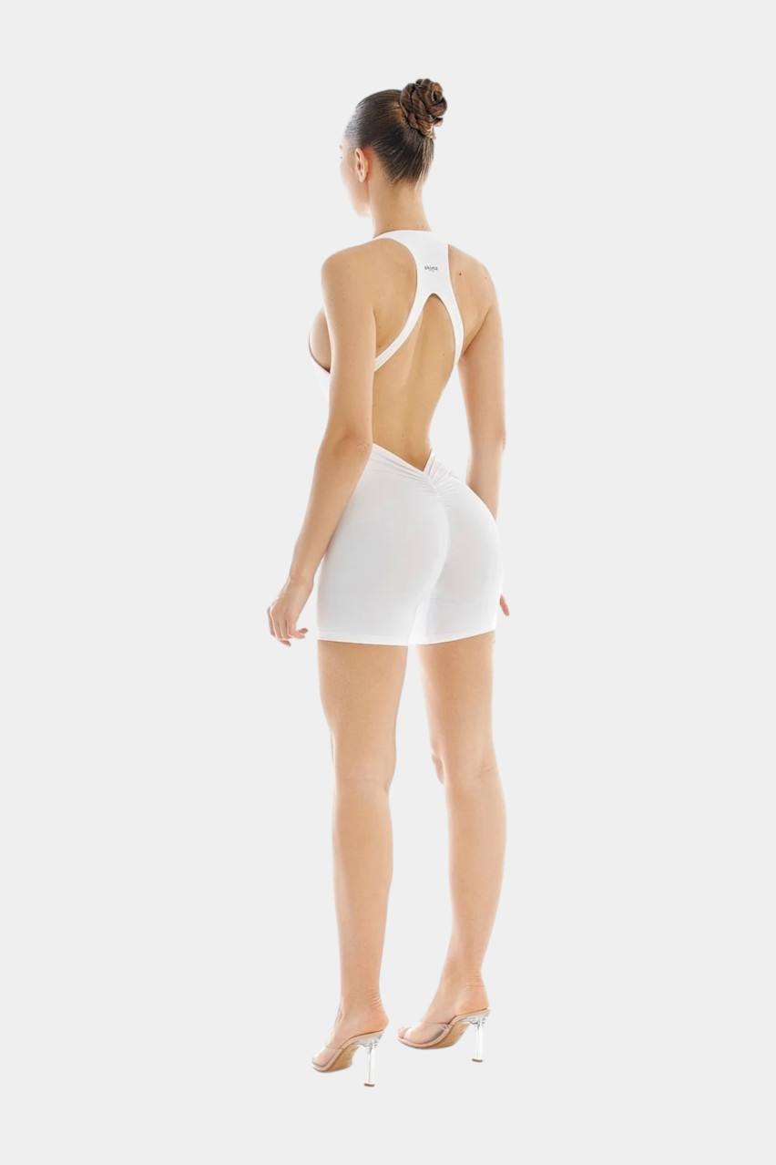 Белый комбинезон Tory SKINZ