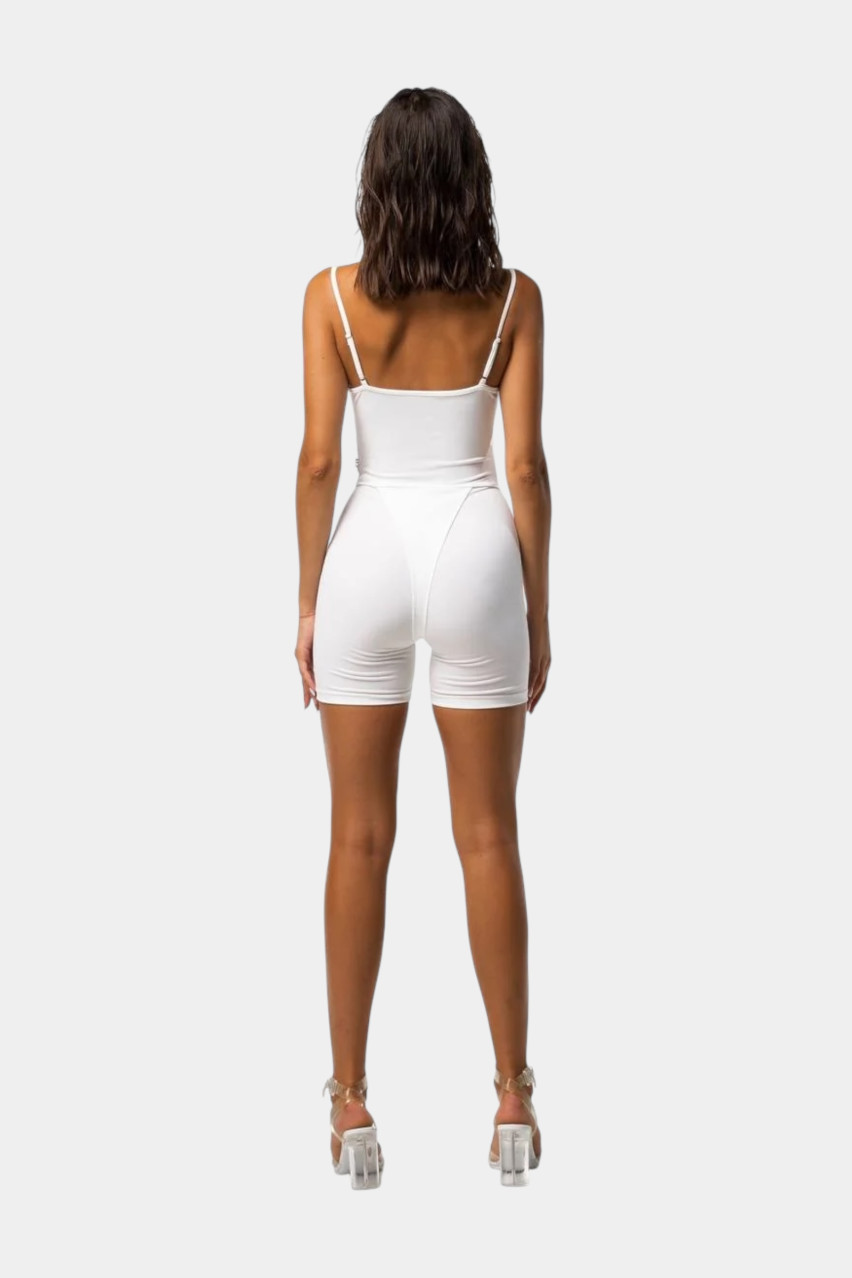 Белый комбинезон Simple 1.0 SKINZ