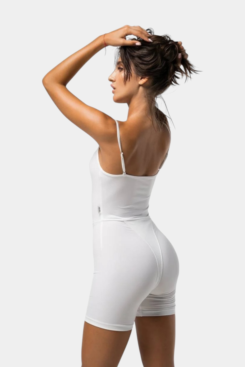 Белый комбинезон Simple 1.0 SKINZ