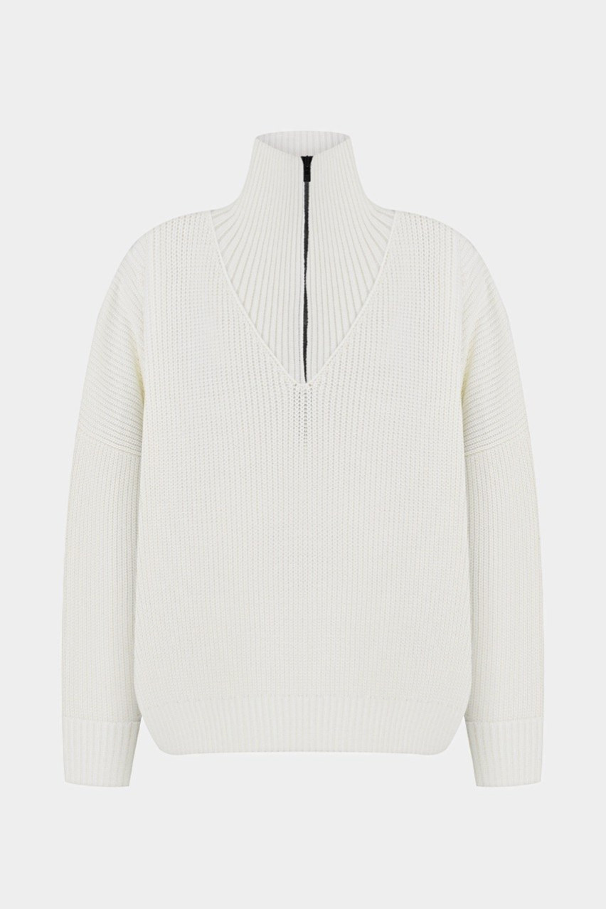 Молочний светр T.Mosca