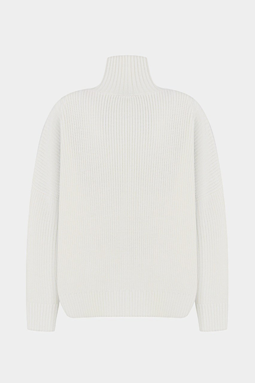 Молочний светр T.Mosca