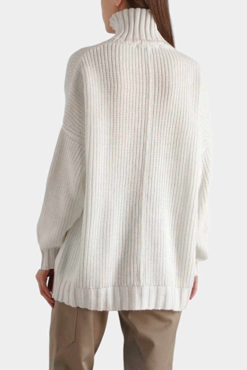 Молочный свитер под горло SMR24-05 T.Mosca