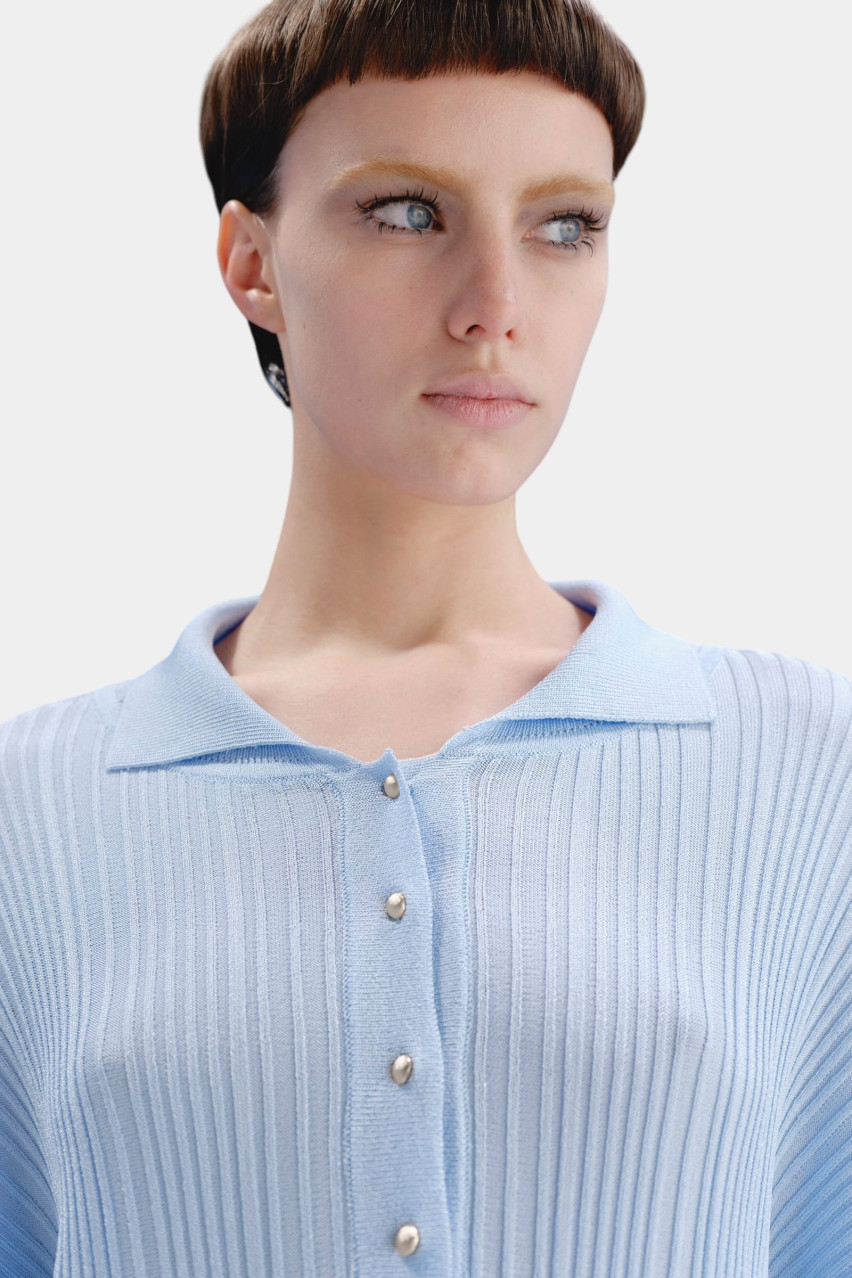 Голубое поло SDJ24-02