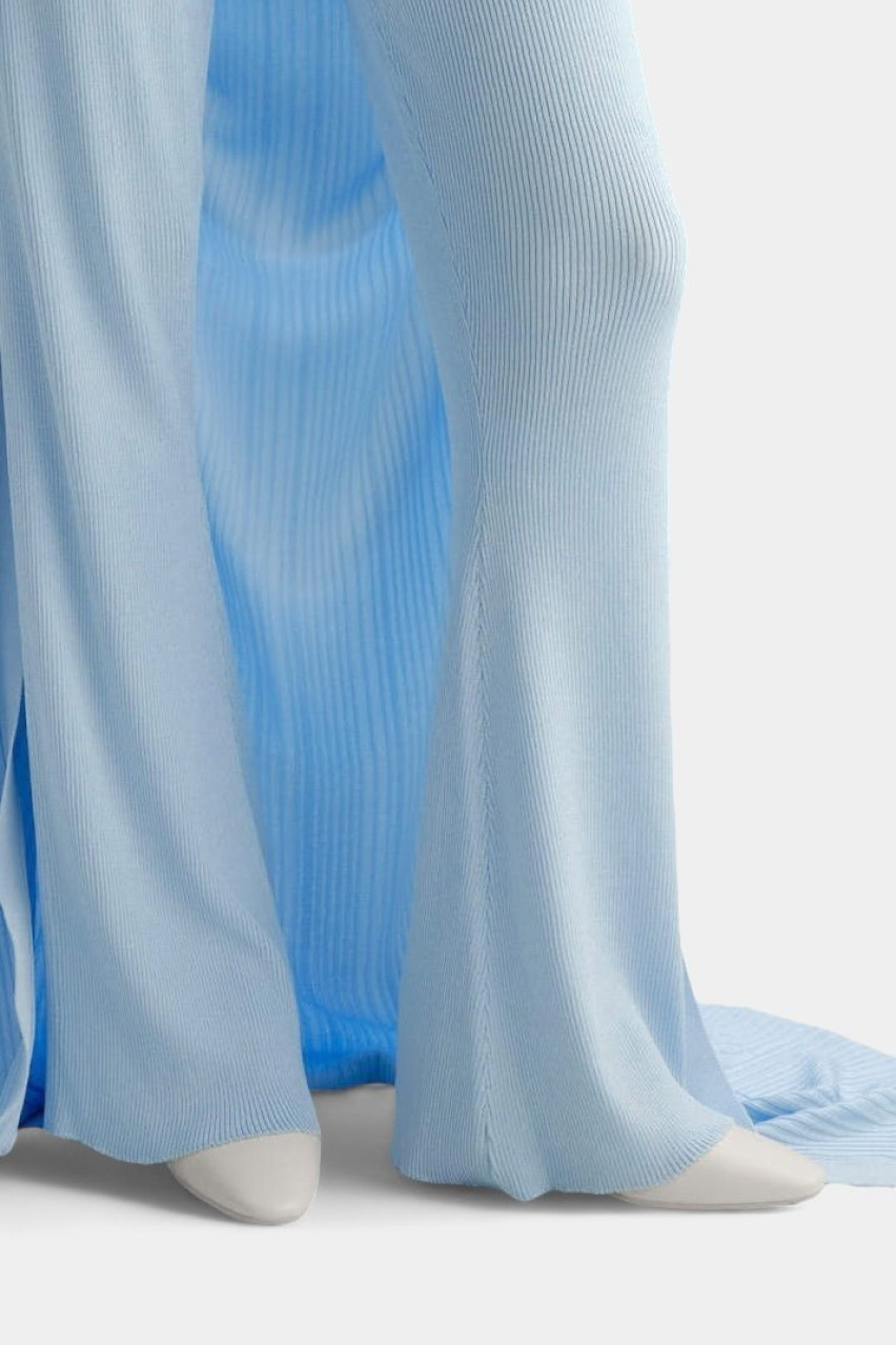 Блакитні брюки BDJ24-02