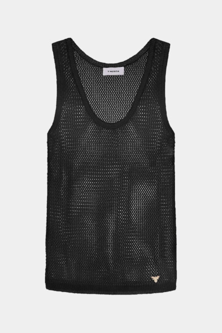 Чёрная майка TH24-02