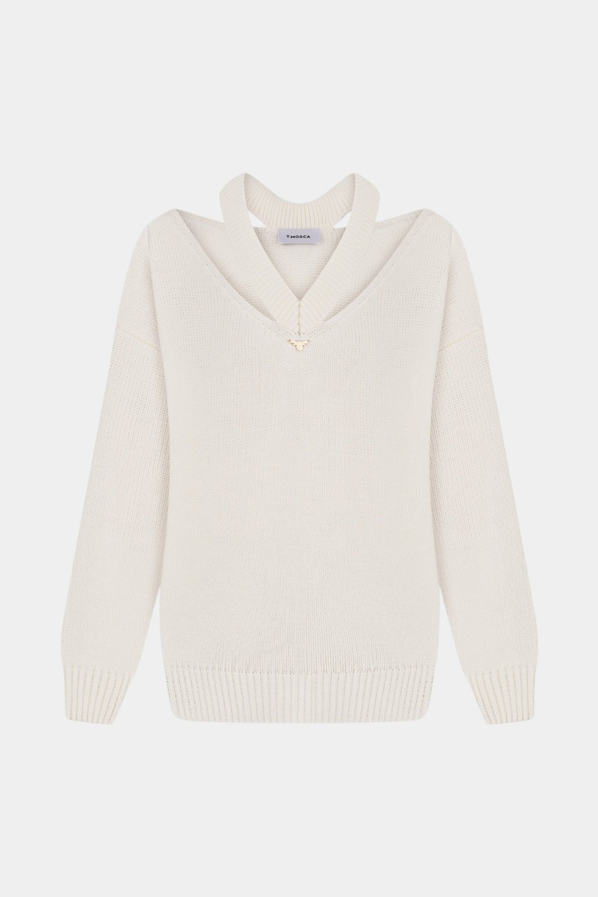 Молочний светр Madonna Madonna24-01 milk(008) T.Mosca