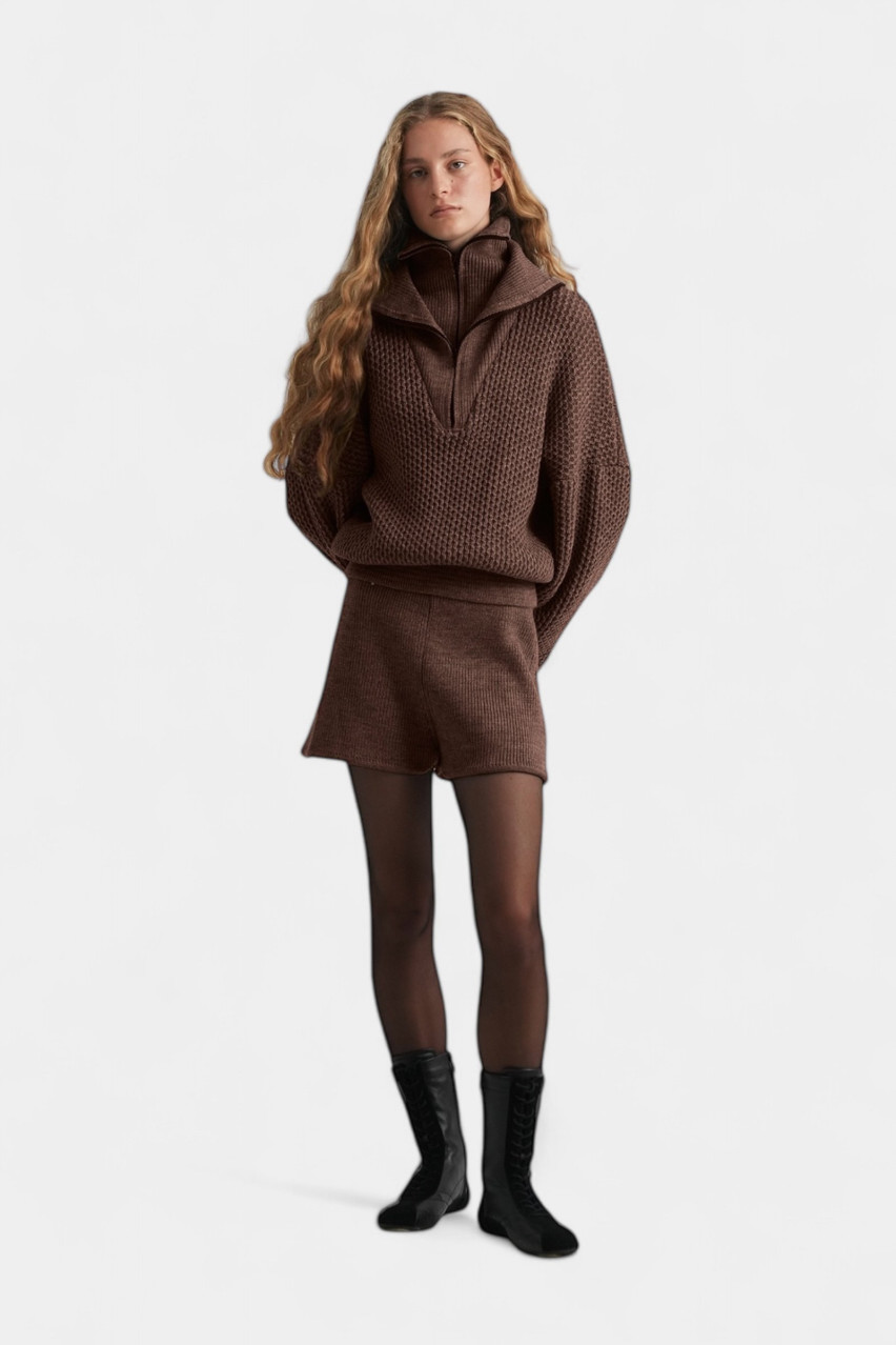 Коричневі шорти SHKMR24-02 brown(015) T.MOSCA