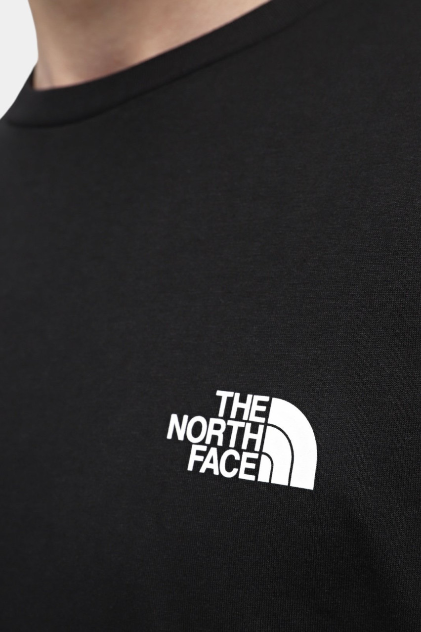 Черный лонгслив L/S Simple Dome Tee NF0A87QNJK31 The North Face