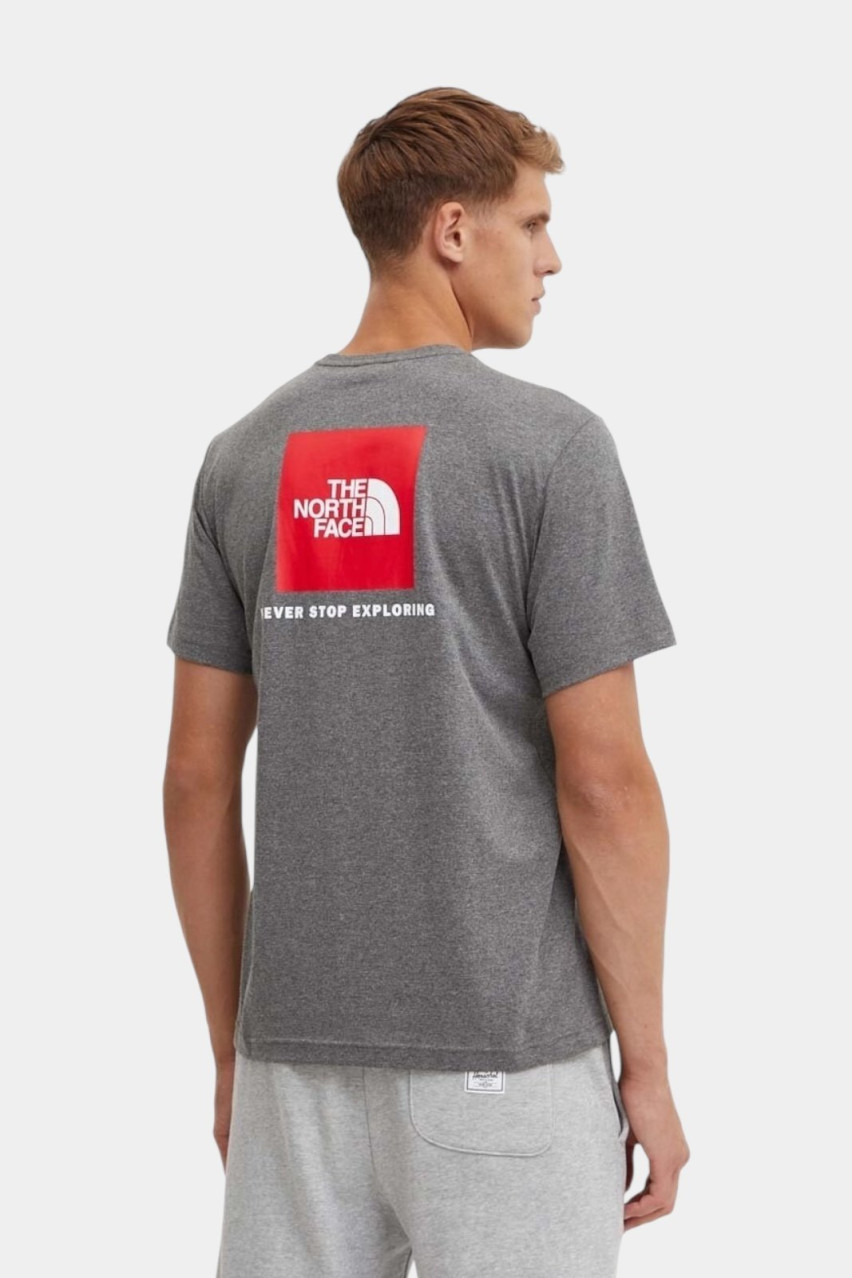 Серая футболка S/S Redbox Tee NF0A87NPDYY1 The North Face