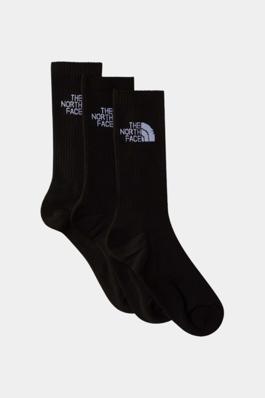 Черные носки Multi Sport Cush Crew Sock 3P NF0A882HJK31 The North Face