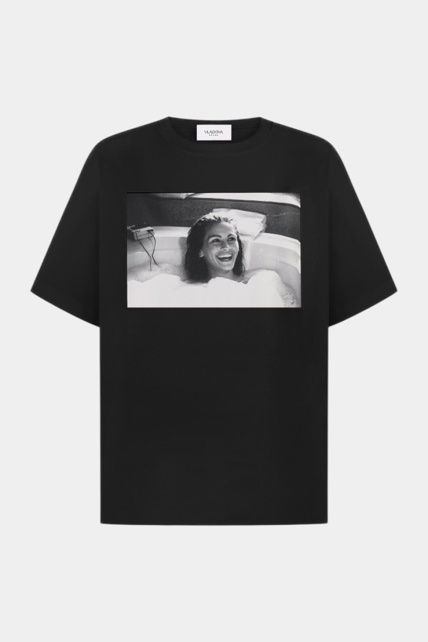 Черная футболка Джулия VLADOVA