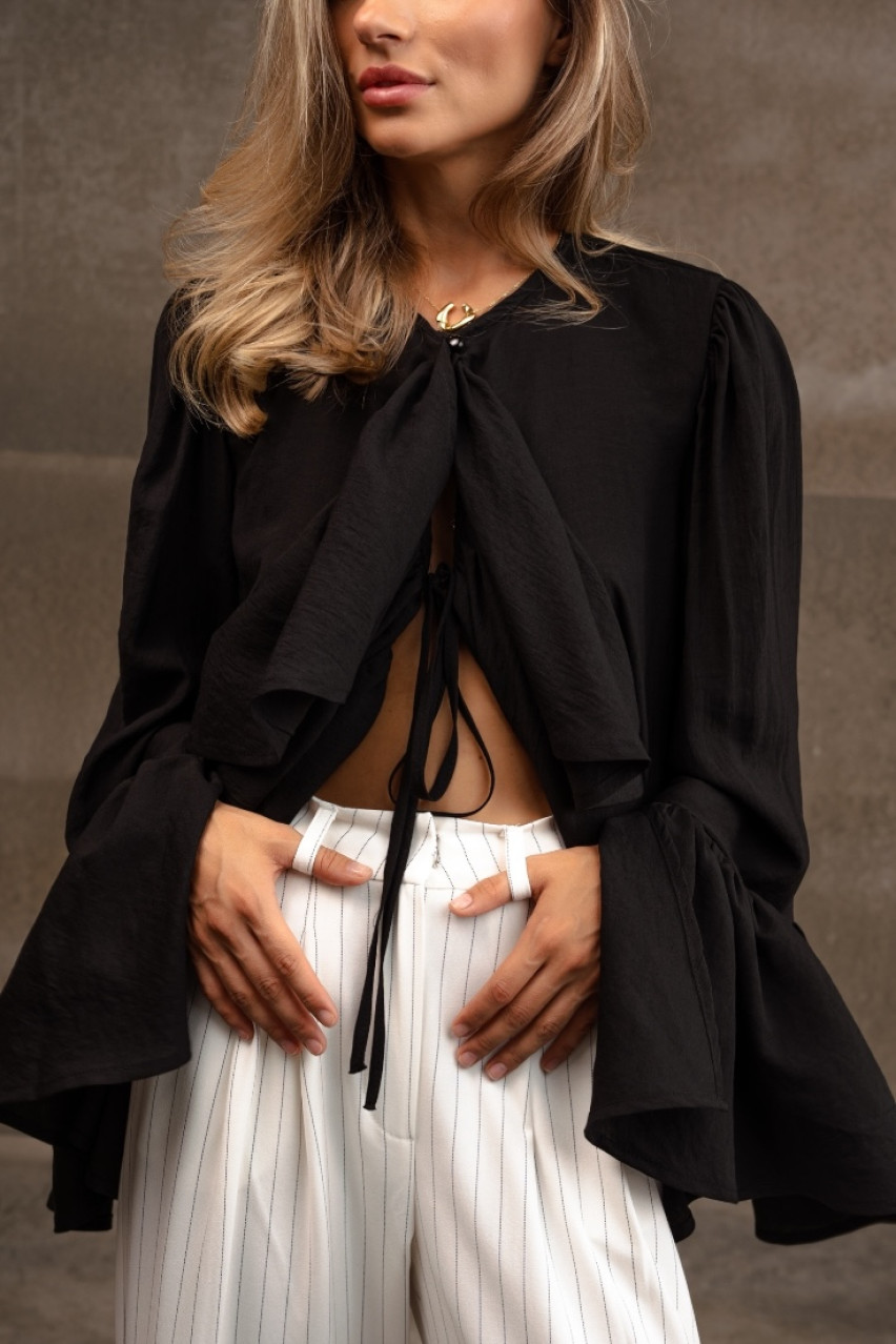 Молочные брюки в полоску VLADOVA