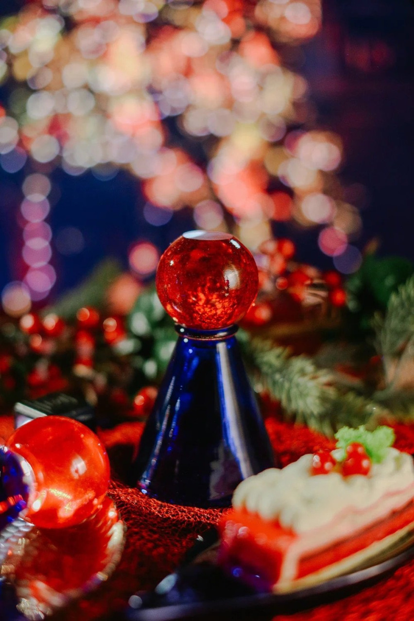 Синьо-червоний келих Masquerade GL001MQ YAKUSH