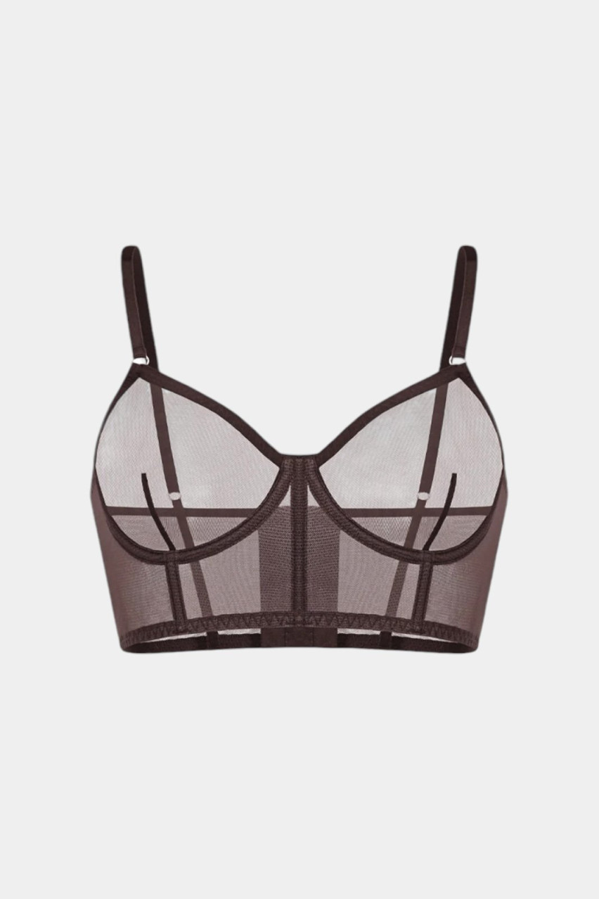 Коричневе бра Unnamed 2.0 Zhilyova