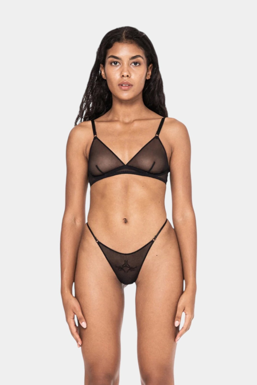 Чорні стринги Tribal Zhilyova