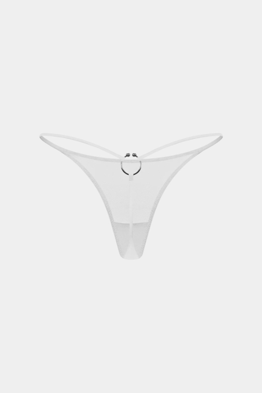 Білі стринги Dune Zhilyova