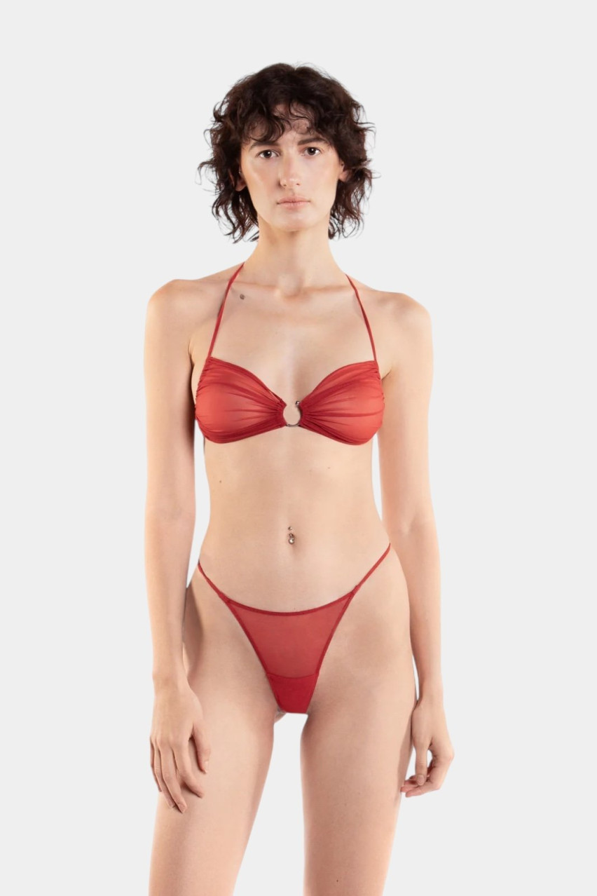 Красные стринги Dune Zhilyova